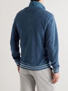 Orlebar Brown - Isar Cotton-Terry Half-Zip Sweatshirt - Blue