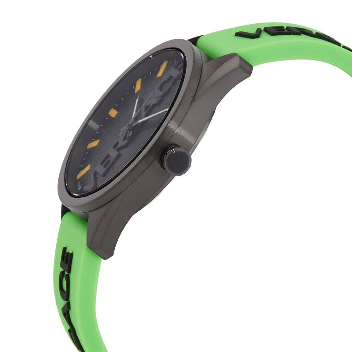 Versace V-Vertica Quartz Black Dial Watch VE3H00923