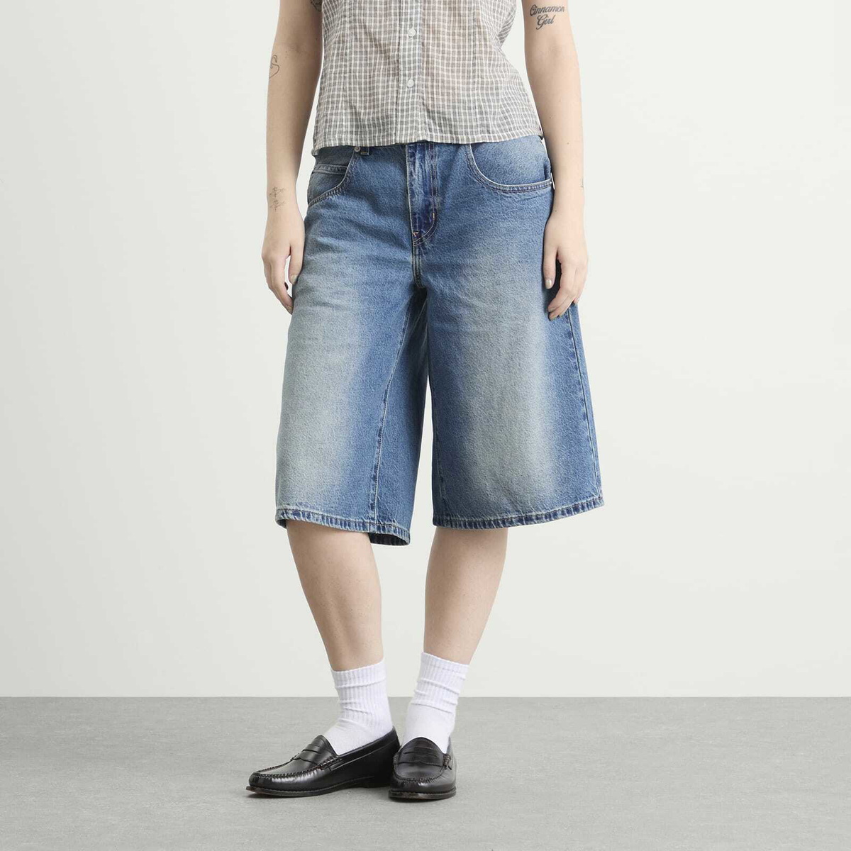 Levi's Women's Super Baggy Jorts in Hazy Times