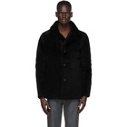 Yves Salomon - Army Black Shearling Jacket