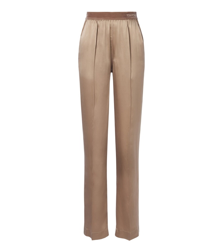 Photo: Tom Ford Silk satin straight pants