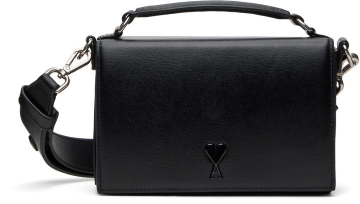 Photo: AMI Paris Black Ami de Coeur Lunch Box Bag