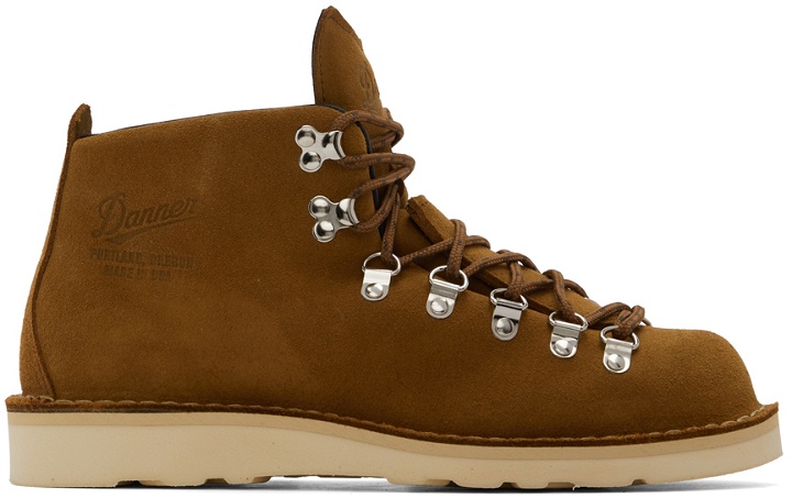 Photo: Danner Tan Suede Mountain Light Boots