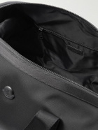 Moncler - Logo-Appliquéd Suede-Trimmed Shell Weekend Bag