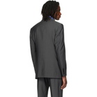 Valentino Gray Wool Mohair Blazer