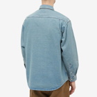 thisisneverthat Men's Washed Denim Shirt in Light Blue