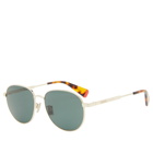 Kenzo Eyewear Men's Kenzo KZ40190U Sunglasses in Gold/Green 