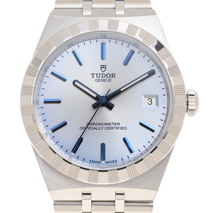 Photo: Tudor Royal 36mm Chronometer Light Blue Dial Watch M2836C1A0-0106