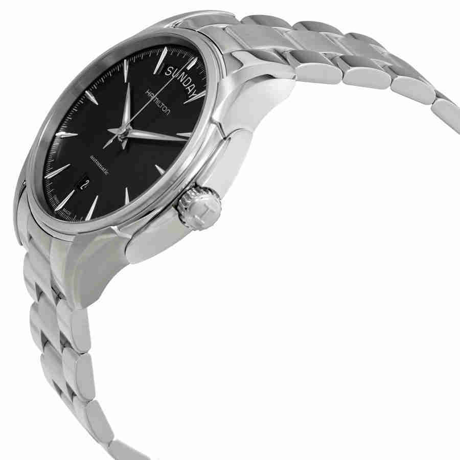Hamilton Jazzmaster Black Dial Stainless Steel Mens Watch H32505131