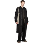 Rick Owens Drkshdw Black Flight Trench Coat