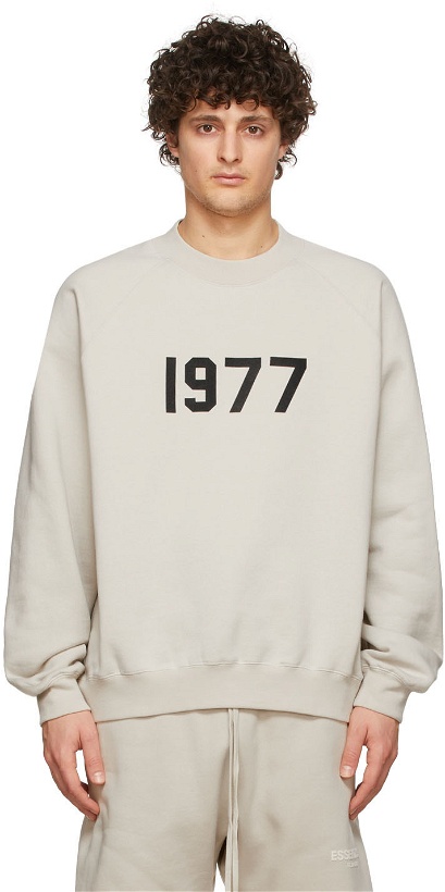 Photo: Essentials Beige '1977' Sweatshirt