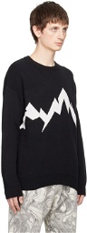 Afield Out Black Lowell Sweater