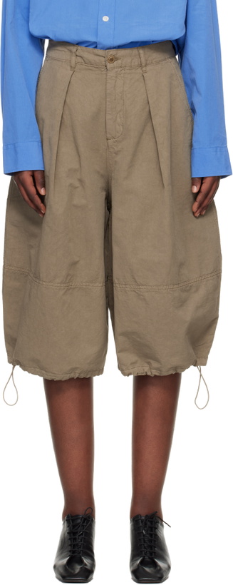 Photo: YMC Khaki Salba Shorts
