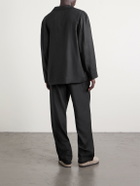 CDLP - Camp-Collar Lyocell Pyjama Shirt - Black