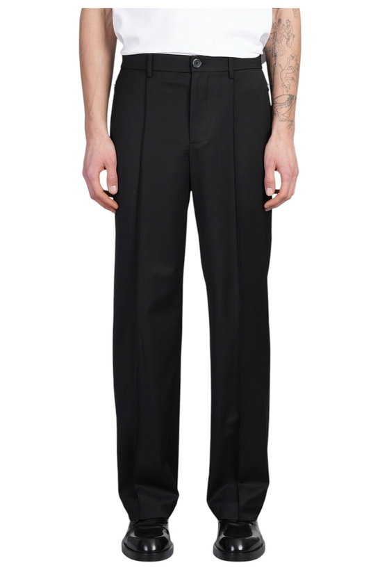 Photo: Helmut Lang Pants In Black Wool