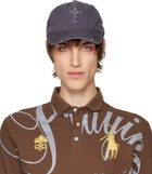Praying Gray Cross Stitched Cap