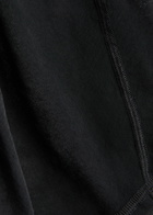 Helmut Lang Semi-sheer Knitted Cotton T-shirt Black
