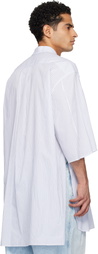 Hed Mayner White Short Sleeve Shirt