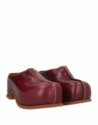 Dries Van Noten Womens Mules & Clogs Burgundy