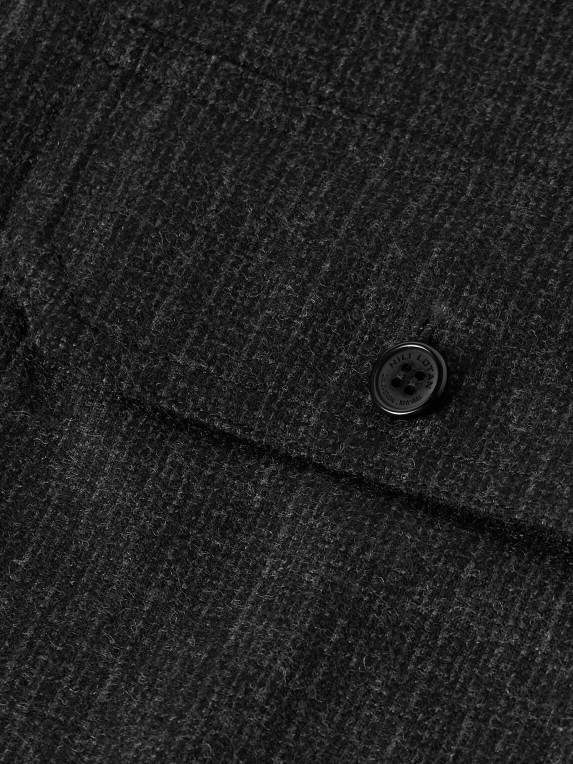 Nili Lotan - Evander Cotton and Linen-Blend Overshirt - Gray