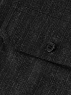 Nili Lotan - Evander Cotton and Linen-Blend Overshirt - Gray
