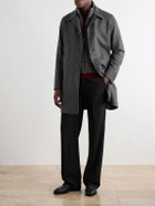 Herno - Padded Wool-Blend Tweed Coat - Gray