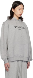 VTMNTS Gray Graphic Hoodie
