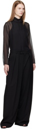 La Collection Black Clarice Blouse
