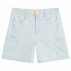 Folk Men's Lunar Jean Short in Light Denim