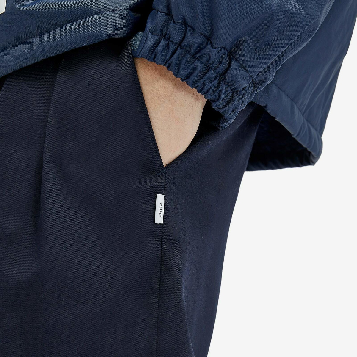 パンツ WTAPS TRDT1803 TROUSERS CTPL. TWILL NAVY WTAPS 242WVDT-PTM05 TRDT1803 / TROUSERS / CTPL. TWILL