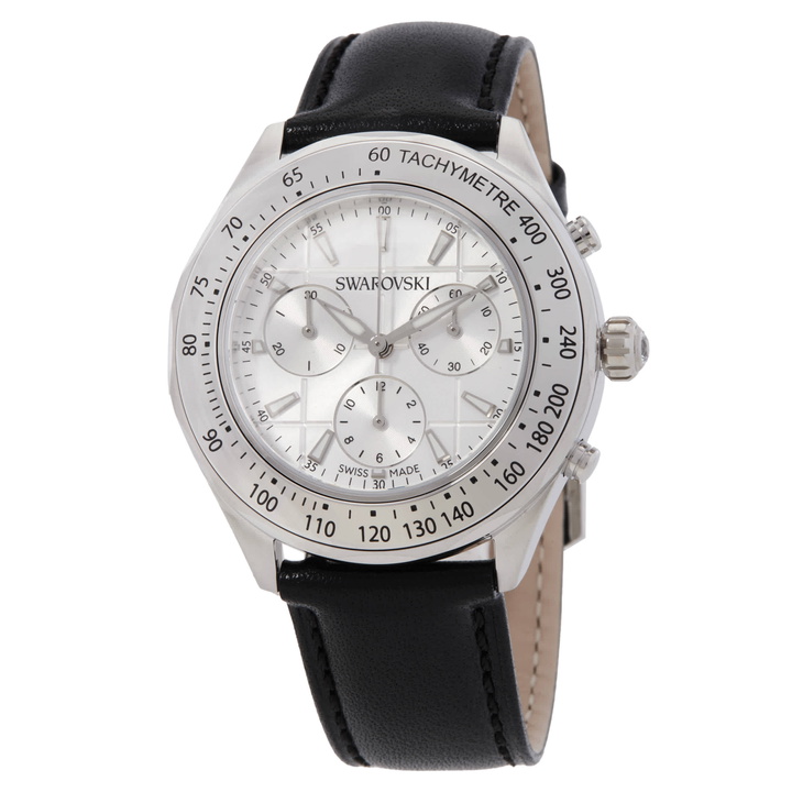 Photo: Swarovski Dextera Chronograph Quartz Silver Dial Watch 5728378