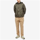 C.P. Company Men's Chrome-R Goggle Bomber Jacket in Olive Night