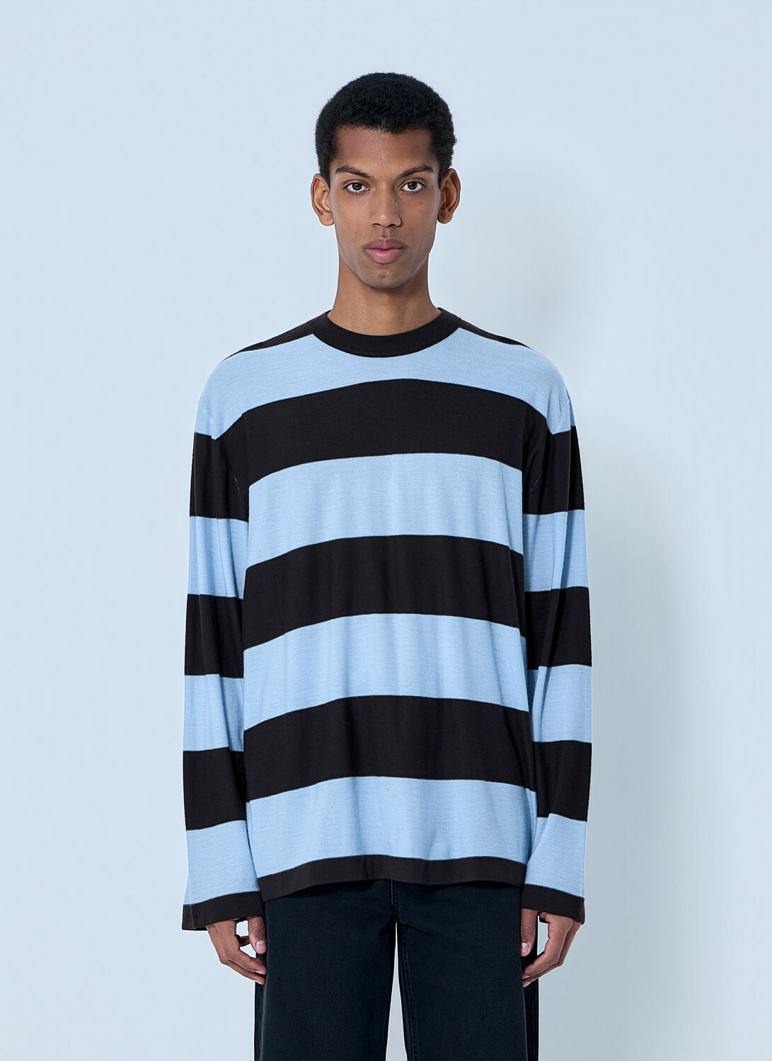 Bottega Veneta Striped Long Sleeve T-Shirt