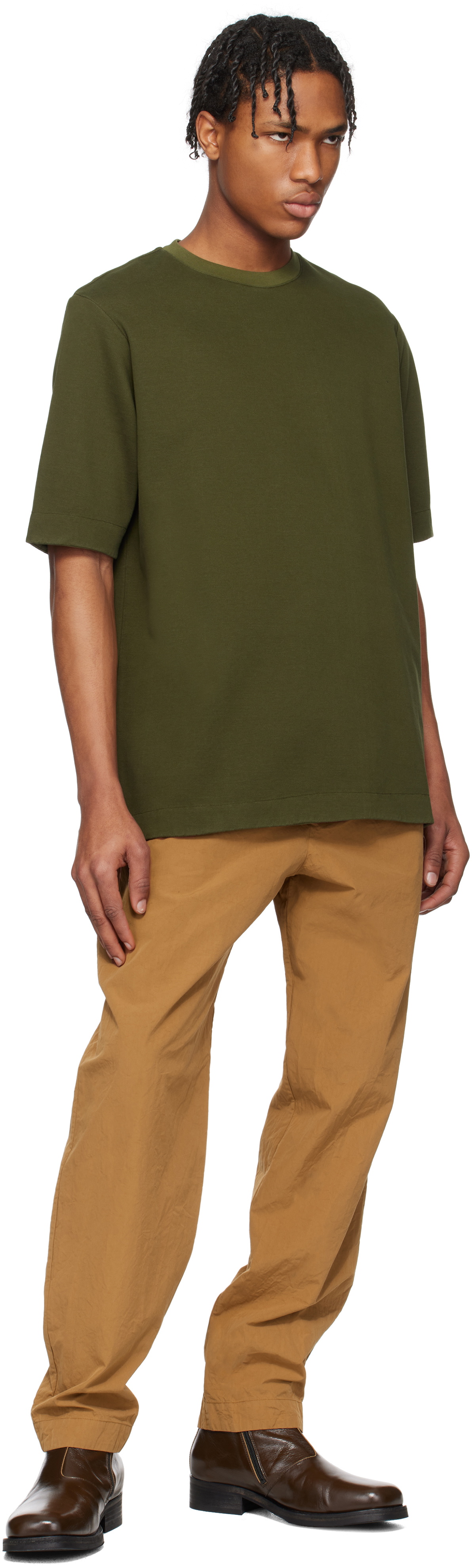 CASEY CASEY Tan Jog Ah Trousers