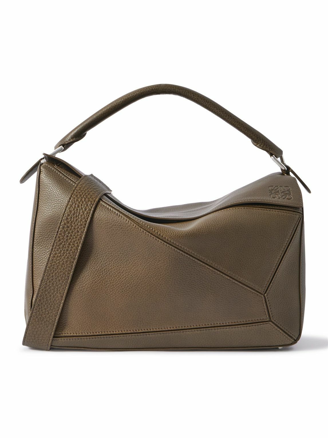 存在感絶大【LOEWE】ミニロゴ-デボスレザーメッセンジャーバッグ 存在感絶大【LOEWE】ミニロゴ-デボスレザーメッセンジャーバッグ