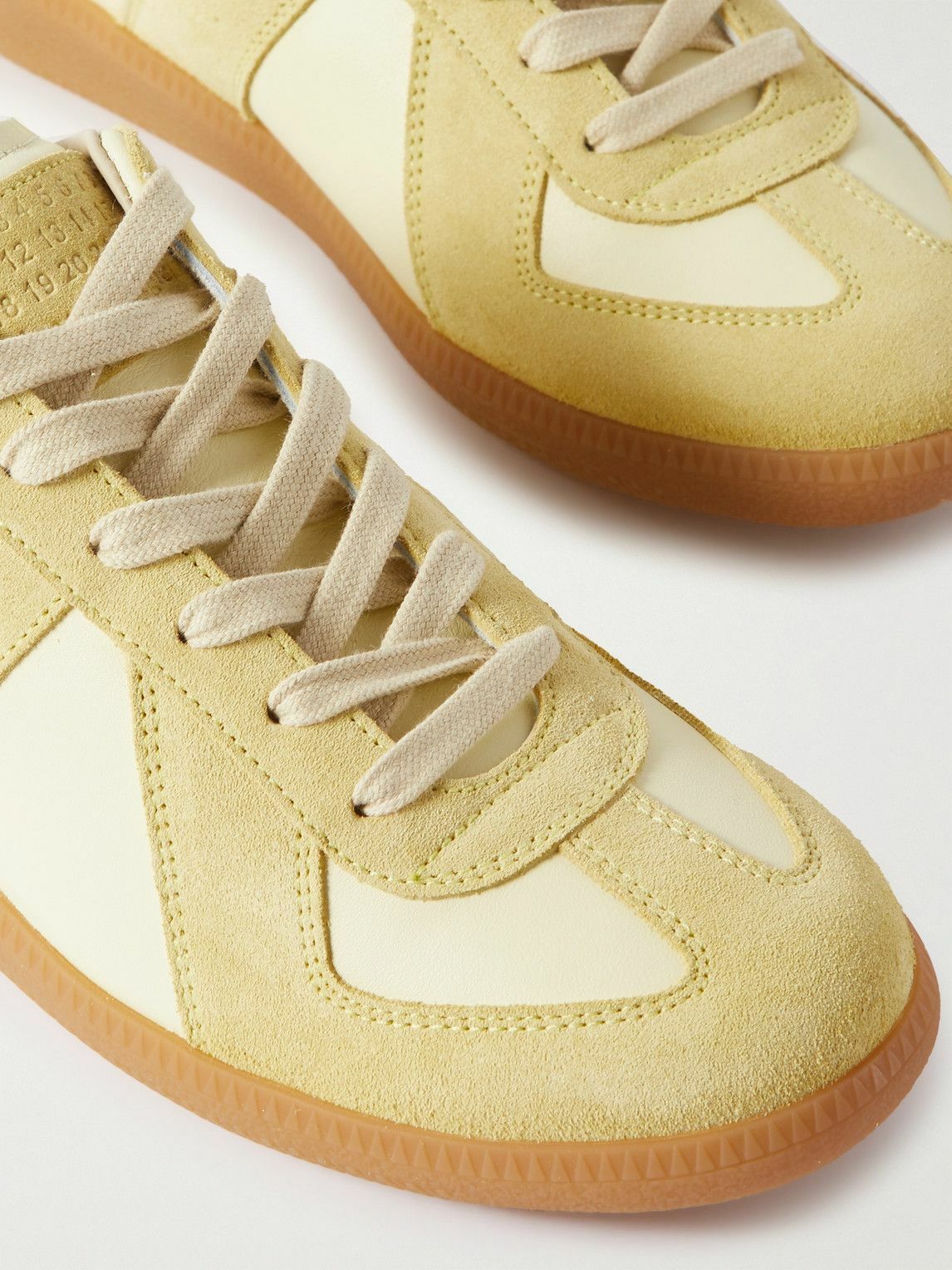 Maison margiela discount replica sneakers yellow