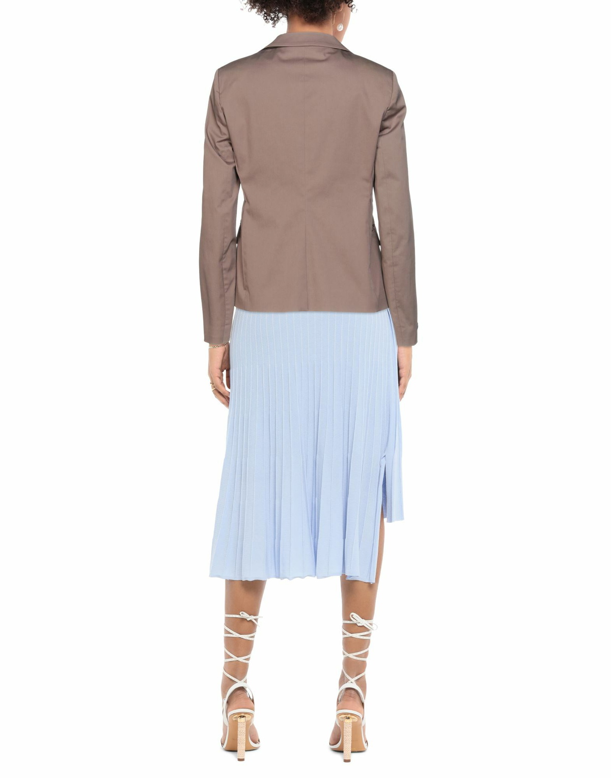 Peserico Womens Blazer Khaki