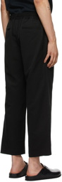 COMMAS Black Drawstring Ottoman Lounge Pants