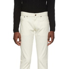 Ralph Lauren Purple Label Off-White Thomson Stretch Jeans