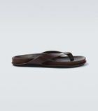 Jacquemus Tatanes leather thong sandals