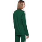 adidas Originals Green 3-Stripe Long Sleeve T-Shirt
