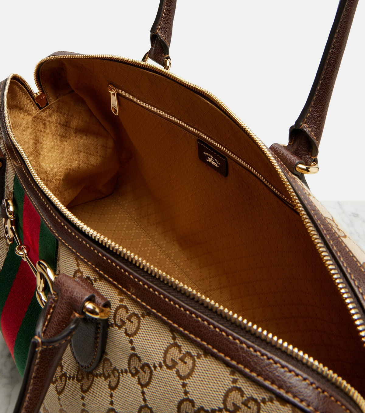 Gucci Gucci Borsetto GG Canvas Large duffel bag