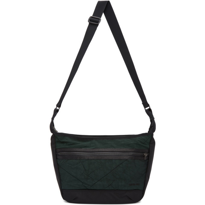Photo: Master-Piece Co Green and Black Rebirth Project Edition Canvas Messenger Bag