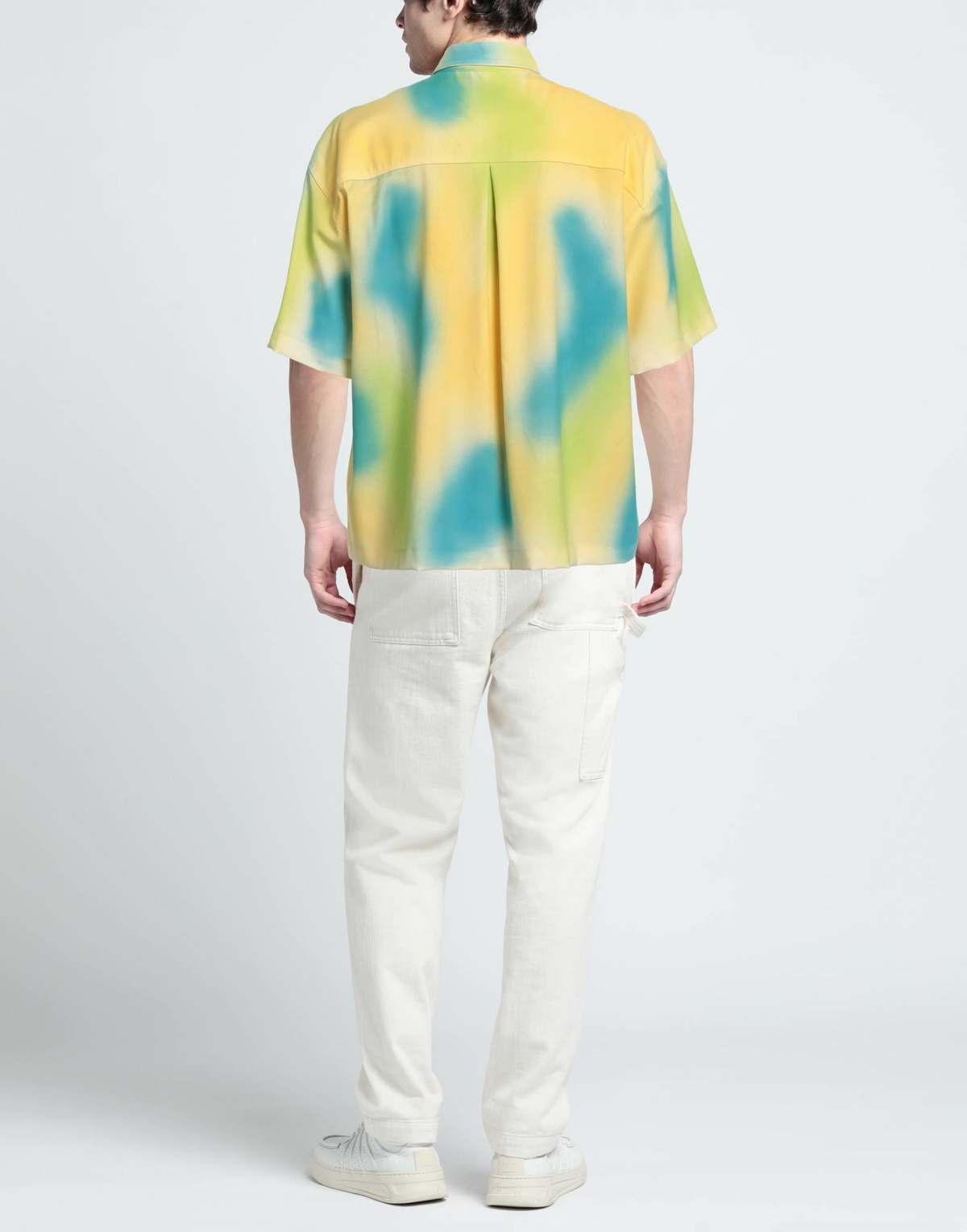 Bonsai Mens Shirt Lime in Green