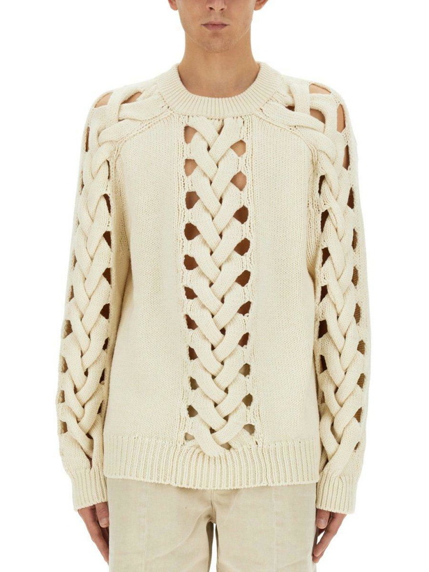 Photo: Isabel Marant Crewneck Mesh Jumper