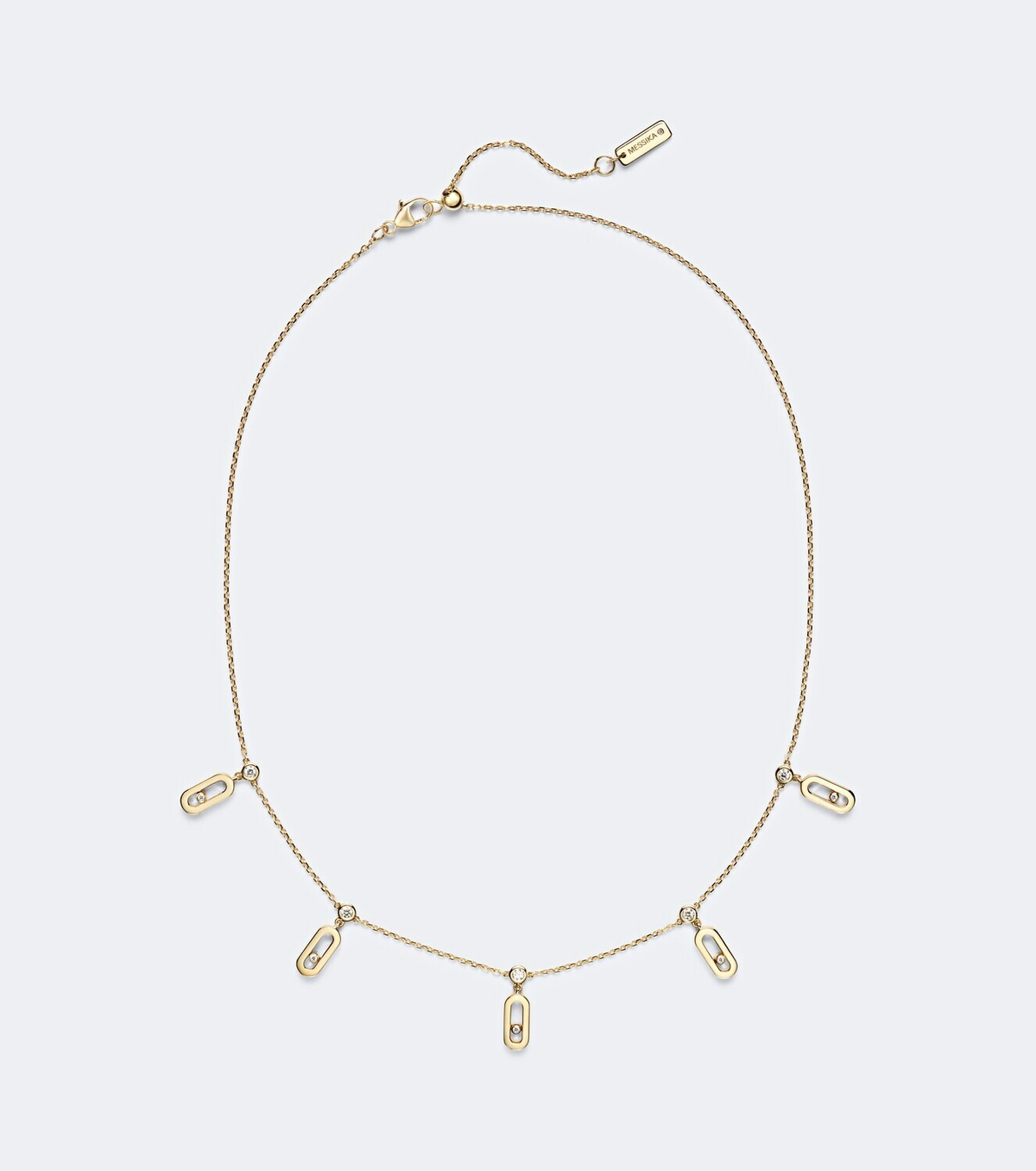 Messika Move Uno 18kt gold choker with diamonds
