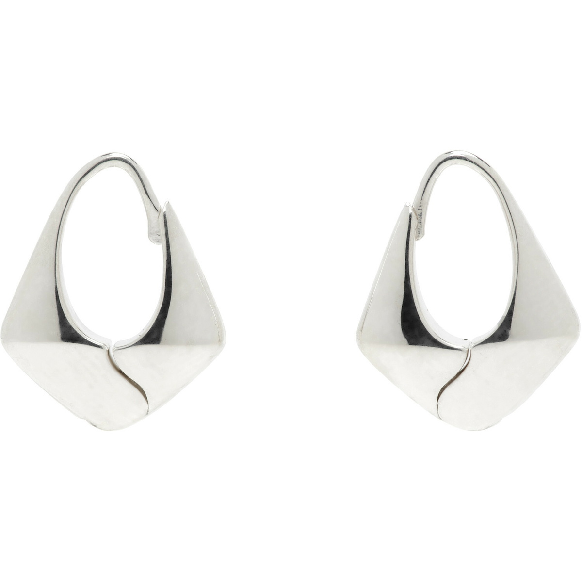 Sophie Buhai Small Pyramid Hoop Earrings