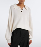 Lisa Yang Etta cashmere polo sweater