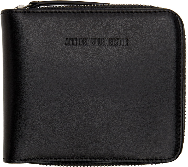 Photo: Ann Demeulemeester Black Small Zipped Wallet