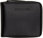 Ann Demeulemeester Black Small Zipped Wallet